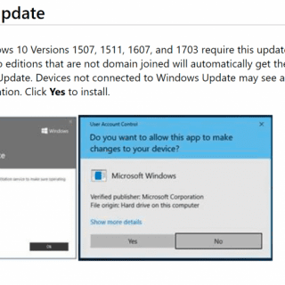 KB4056254 Windows Update issue