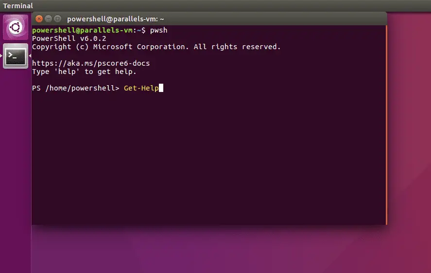 PowerShell snapshot Ubuntu