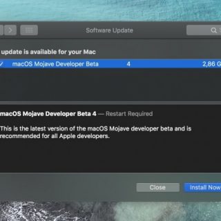 macOS Mojave 10.14 beta 4