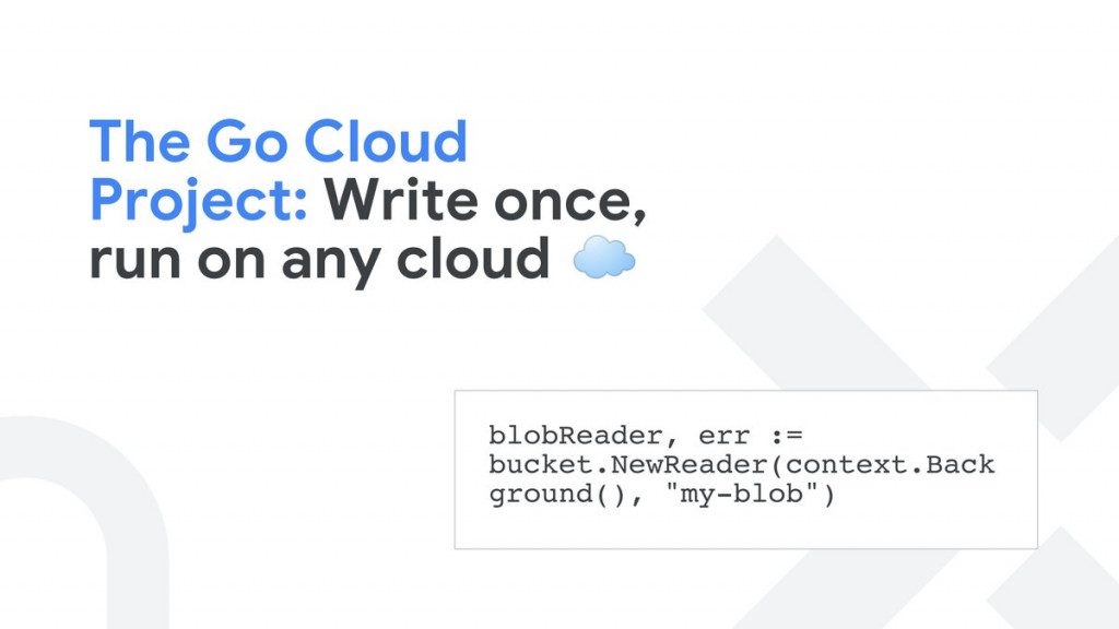 Go cloud app development