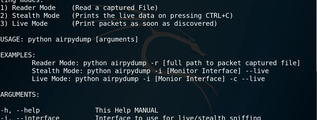 airpydump