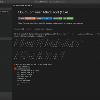 Cloud Container Attack Tool