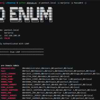 Enum Domain Admin