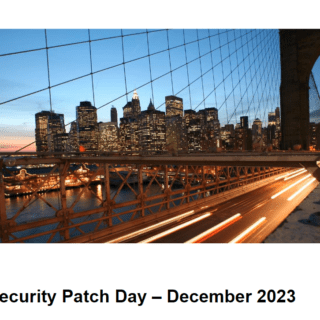 SAP Security Patch Day