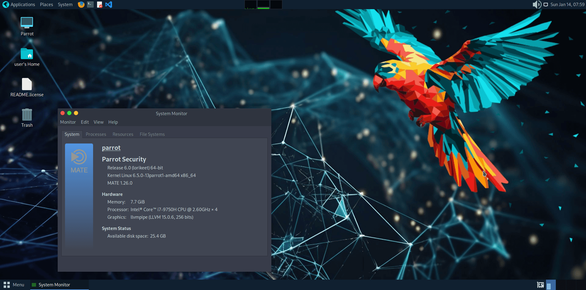 Parrot OS 6.1